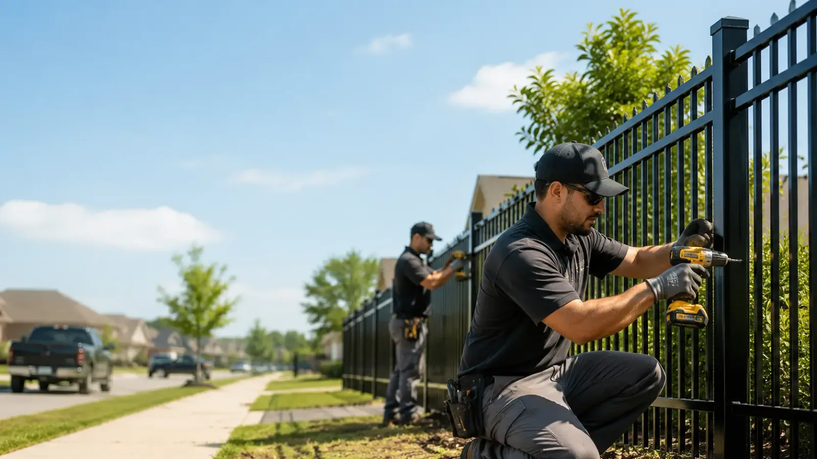 Metal Fence Installation in Wiley, GA